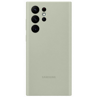 Samsung Silicone Cover for Galaxy S22 Ultra - Green